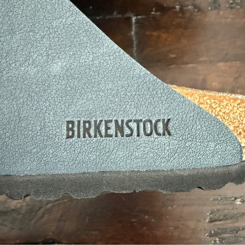 Birkenstock NWT Arizona Double Buckle Sandals in Basalt Gray L11, M9, EU 42